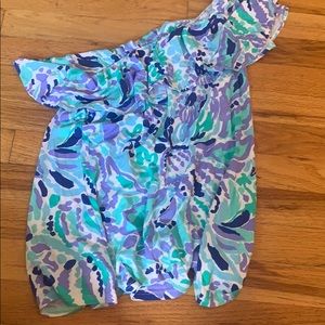 Lilly Pulitzer One shoulder top